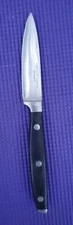 Oneida Cutlery Kitchen Black Handled 3.5" Paring Knife READ