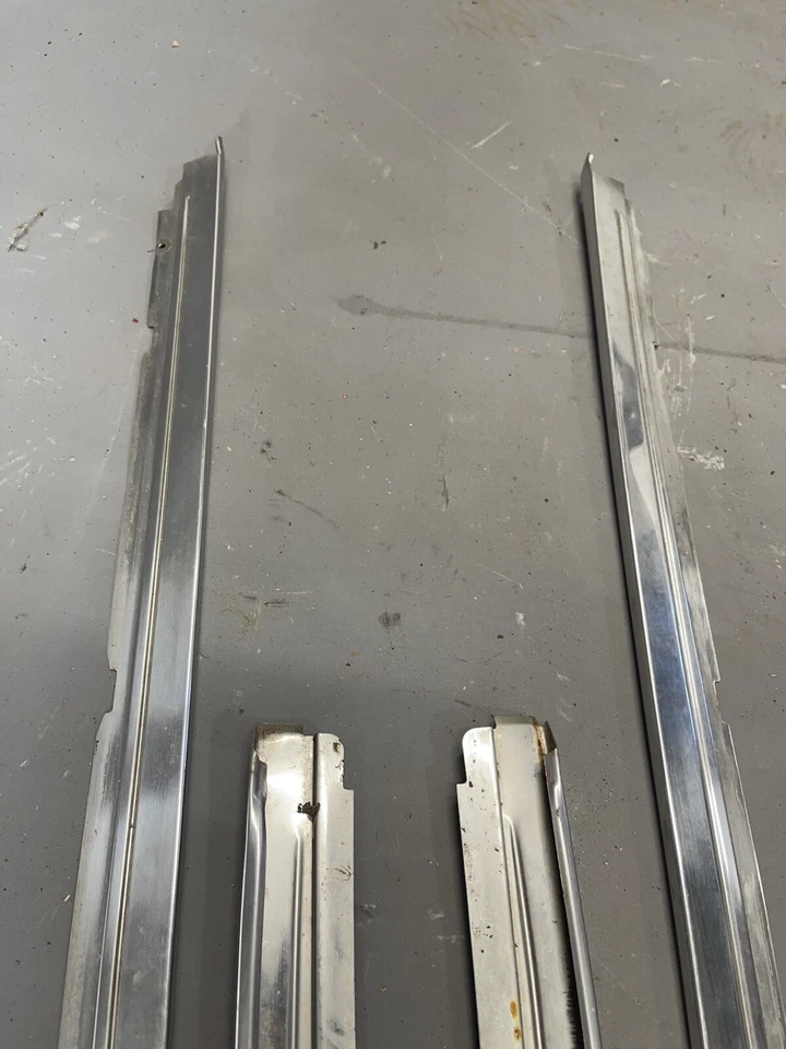 Ford Galaxie 500 1965 1966 riel de goteo par molduras molduras 2 puertas techo rígido Foto 4 de 4