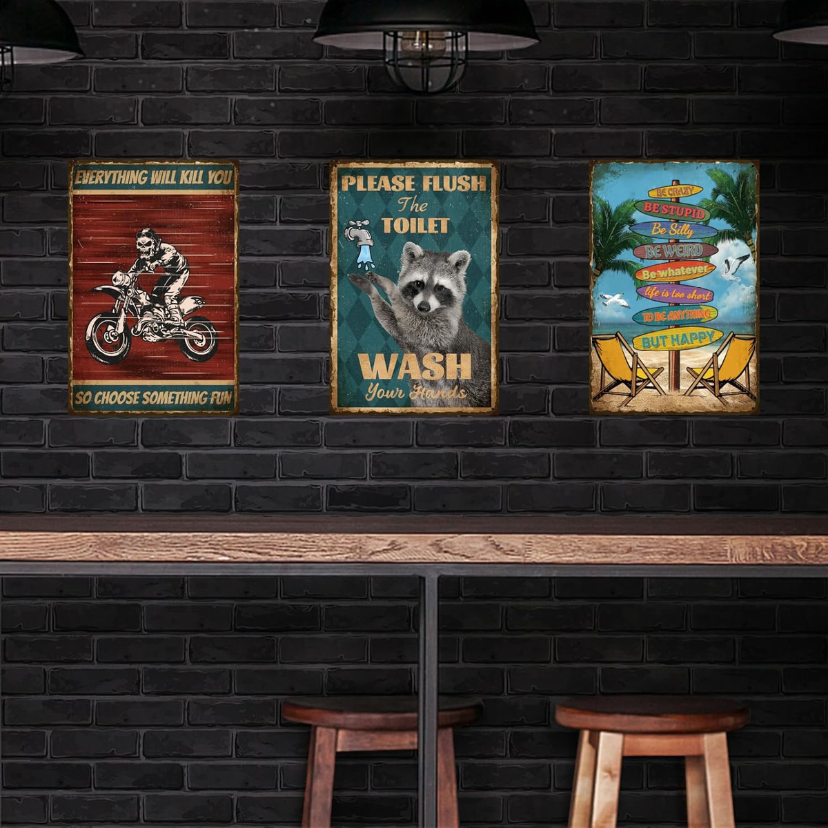 SUPERDANT Gym Rules Metalen borden Fitness Motivatie Tekst Tin Borden Be Positive Wall Plaques Grappige Barbell Poster voor Gym Man Cave Thuis Slaapkamer Bar Vintage Decor Gift voor Gewichtheffen Man