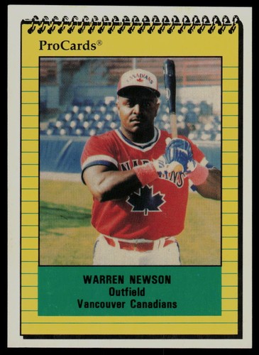 1991 ProCards Warren Newson Vancouver Canadians - 第 1/2 張圖片