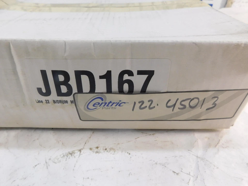 Tambor de freio traseiro central 122.45013 para sonda Mazda 626 MX6 FORD 1988-1992 - Imagem 4 de 4