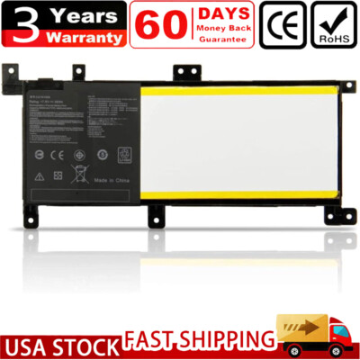 For Asus X556 X556ub X556ua X556uf X556uj K556 K556u K556 C21n1509 Battery Us