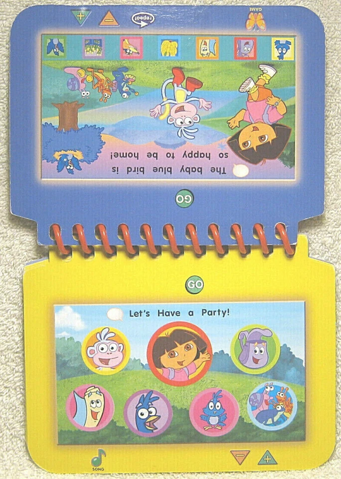 LEAP FROG MY FIRST LEAP PAD DORA THE EXPLORER TO THE RESCUE BOOK AND CARTRIDGE - Image 4 of 4