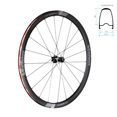 FELGEN VISION TRIMAX 35 DISC BRAKE - ABDECKUNG TUBELESS READY CENTER LOCK
