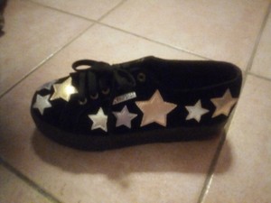 superga borchie nere