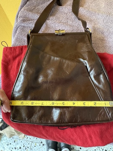 MCM Cesare Piccini Echtleder 5-teilige Schultertasche Handtasche mit Aufbewahrungstasche - Bild 10 von 11