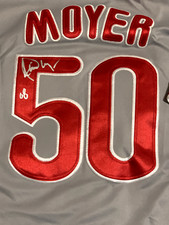 JAMIE MOYER AUTOGRAPHED SIGNED PHILADELPHIA PHILLIES JERSEY 