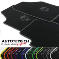 Fußmatten SCHÄDEL für Opel Astra G Cabrio 2000-2004