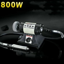 220V 800W Bench Lathe Polisher Jewelry Rock Cutting Buffer Polishing Machine