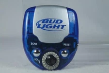 Bud Light FM Auto Scan Radio-With Ear Phones / Belt Clip Use Anywhere NEW IN BOX