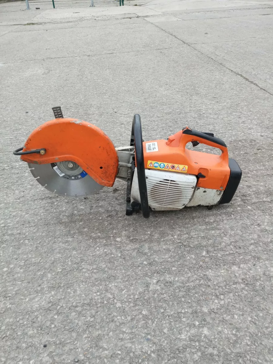 STIHL TS400 2 STROKE PETROL CUT OFF SAW c w New Diamond Blade eBay