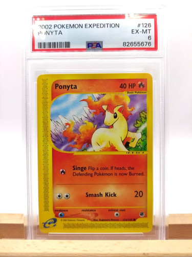 Ponyta graded PSA 6 for sale on eBay