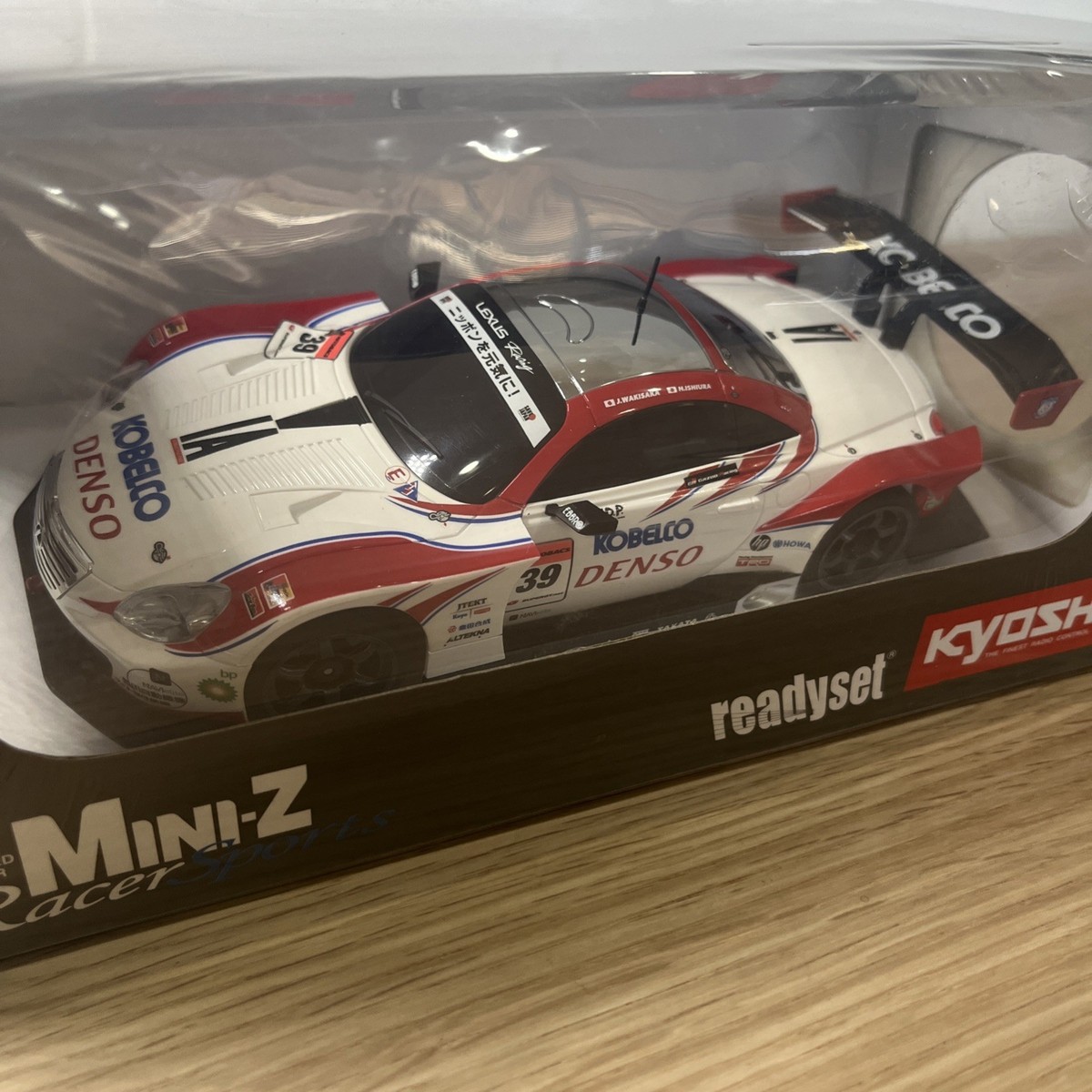 Very Rare Kyosho MINI-Z Racer DENSO KOBELCO SC430 Body& ready Set