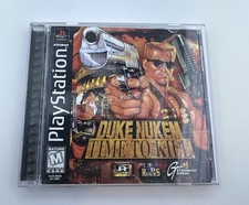 Duke Nukem Time to Kill PS1 Complete CIB PlayStation Tested Black Label