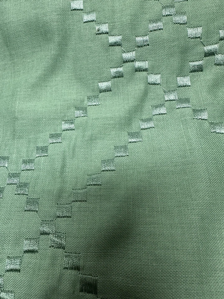 Tommy Bahama Funda de Almohada Europea (2) Verde Agua Sobre Trasero 26" x 26" Nuevo sin Etiquetas Foto 4 de 4