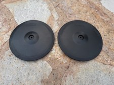 TWO PACK Roland CY-14 DRUM CRASH Black Cymbal Trigger CY14C