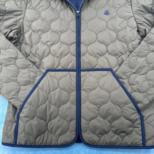 NWT Brooks Brothers Thermore Insulated Onion Quilted Jacket Medium Green NWT image 5