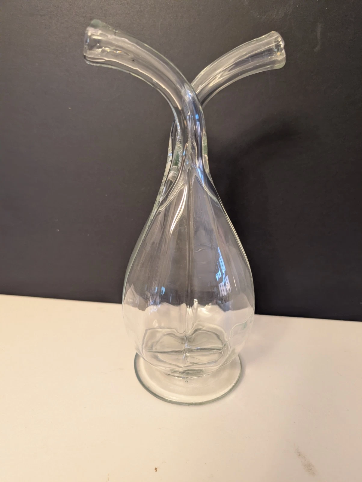 Vtg 9" Nestling Olive Oil and Vinegar Dispenser Cruet Made In France VGC