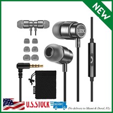 Rider Wired Earbuds in-Ear Headphones, 5 Years Warranty, Earphones with Micropho