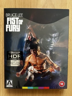 Bruce Lee Fist Of Fury 4K UHD Blu-ray Arrow Video Limited Edition