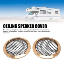 Ceiling Speaker Cover 92mm Outer Diameter Round Shape Car Speaker Grill Mesh