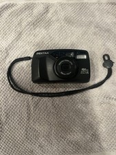 Pentax IQZoom EZY-R IQ Zoom 35mm Film Point Shoot Camera, Black