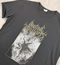 Abigail Williams Black Metal Band T-Shirt Into The Ashes LP Men's L