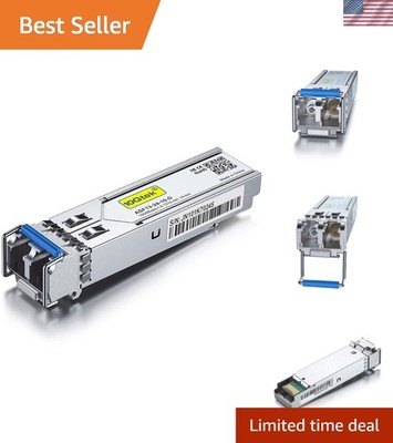Versatile 1.25G SFP Module - 1000Base-LX 1310nm, Compatible with Major Brands