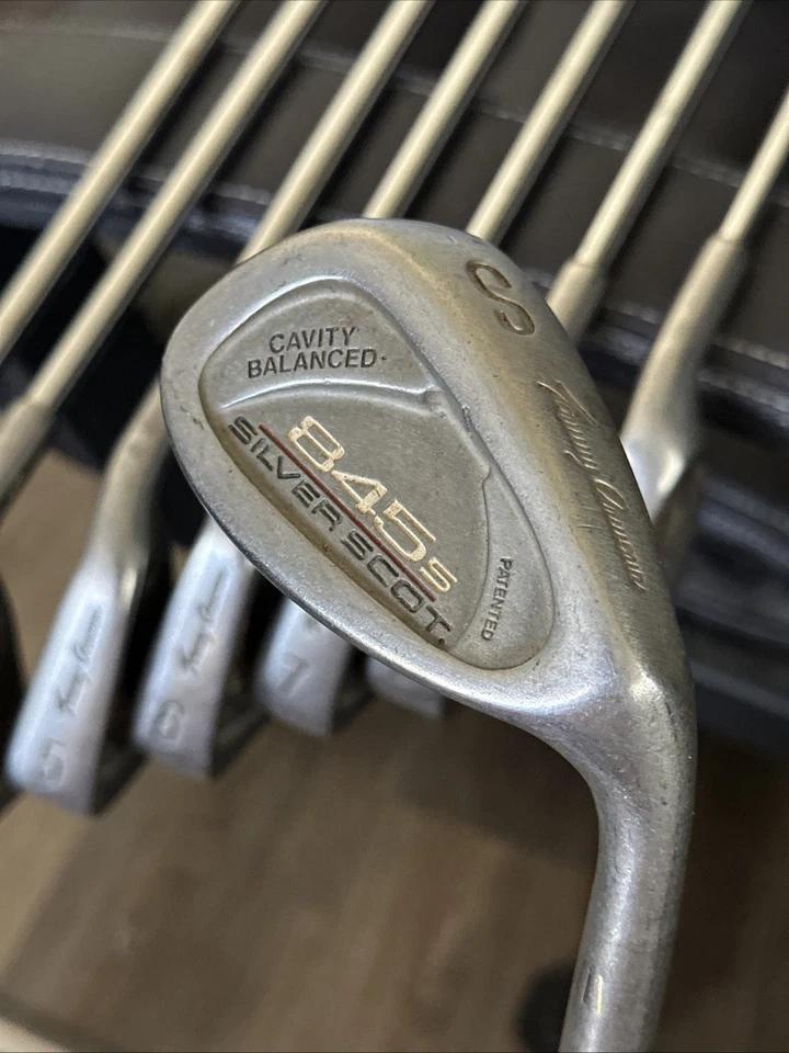 Tommy Armour 845S Oversize Iron Set 3-9 +SW 1* Flat Steel Shaft Right-Handed R - Image 3 of 4
