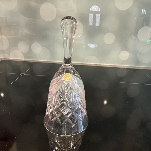 Royal Doulton small cut Crystal Bell 14cm high - Picture 4 of 5