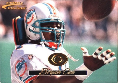 1996 Action Packed Bryan Cox #65 Chicago Bears
