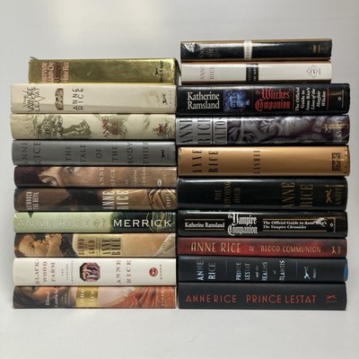 ANNE RICE IMMORTAL UNIVERSE *All 1ST EDITION* Vampire Chronicles Mayfair Witches