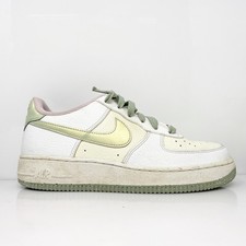Nike Boys Air Force 1 LV8 DQ0360-100 White Casual Shoes Sneakers Size 6Y