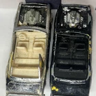 1970 HEAVY CHEVY Hot Wheels Redline JUNKYARD LOT of2 Camaro NO ROOF Chrome PARTS