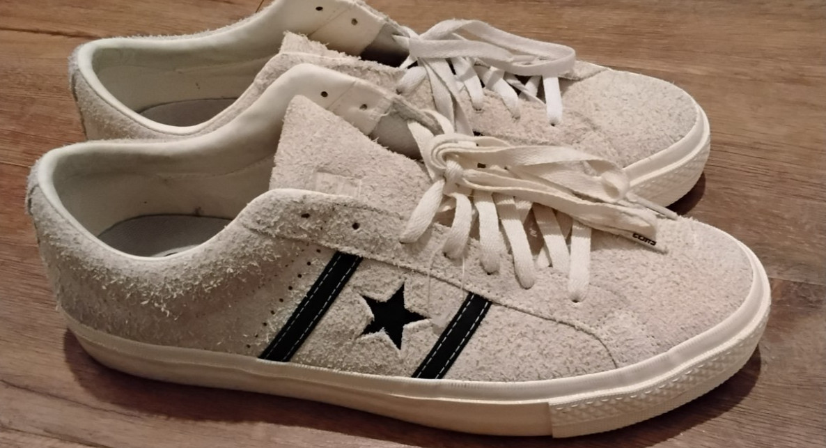 Converse Cons One Star Academy Pro Suede Shoe Off White Men’s 12