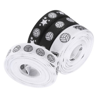 4 Rolls Volleyball Geburtstagsdeko Kräuselband Dekoratives Bastelband