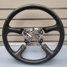 1999-2002 Chevy Silverado 1500 2500 3500 Steering Wheel Leather Black Oem 1999-2002 Chevy Silverado 1500 2500 3500 Steering Wheel Leather Black Oem