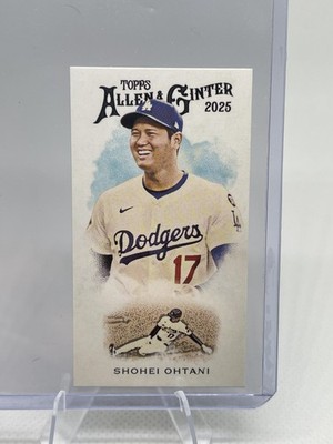 2025 Topps Allen & Ginter - Shohei Ohtani 1889 SSP Mini #N222-1 Dodgers N22