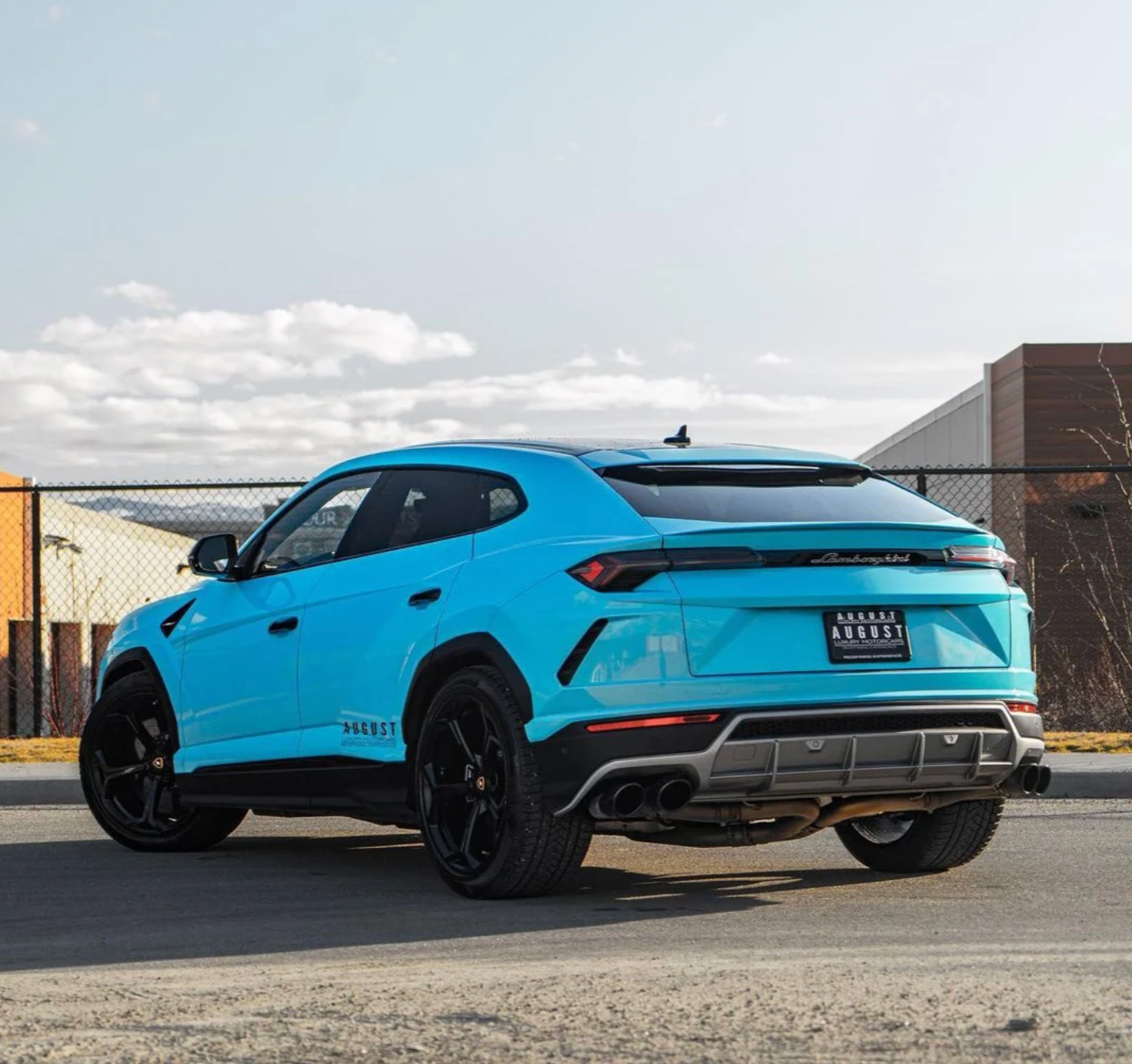 Lamborghini Urus 2018 Muffler