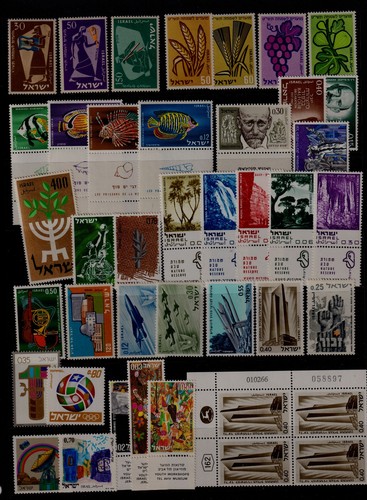 Israel Stamps & Blocks Selection. MNH. #2021