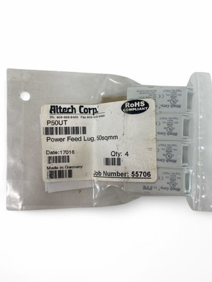 Altech Corp P50UT Power Feed Lug 480VAC 115A 10-1/0 AWG (4 Pack) **New**