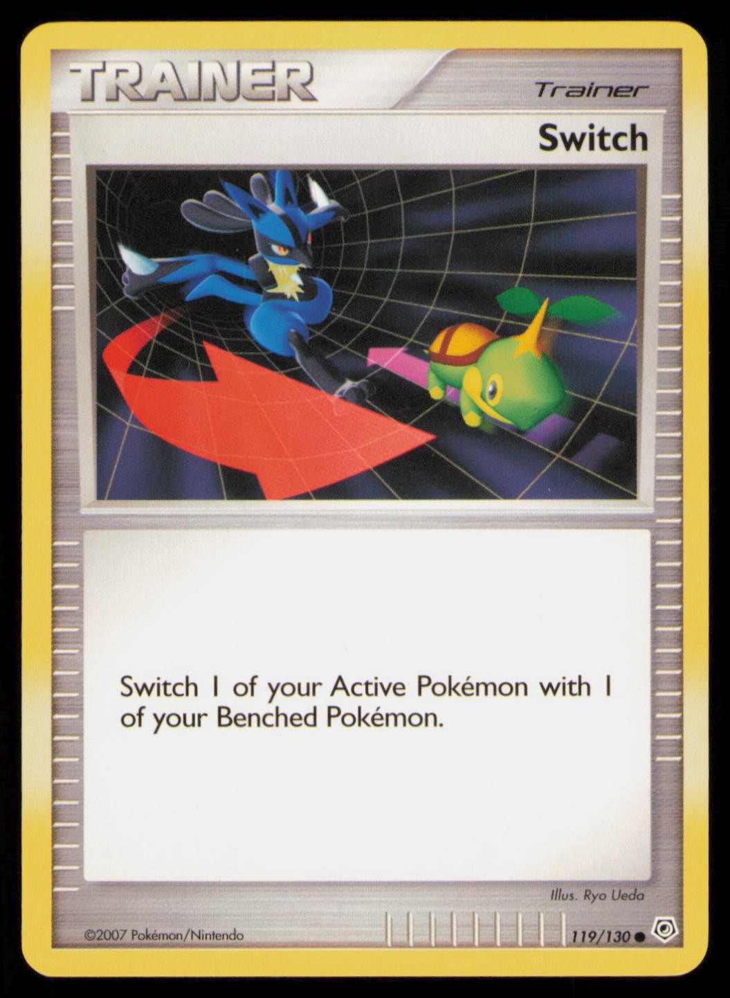 Switch 119/130 Common Diamond & Pearl Pokemon Near Mint