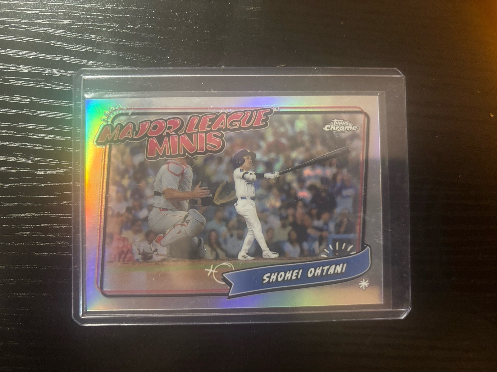 2024 Topps Chrome Update Major League Minis Shoei Ohtani … SSP Rare Card 