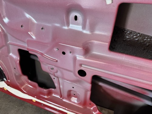 OEM 2012-2017 FIAT 500 POP RIGHT PASSENGER SIDE DOOR SHELL RED PAINT : PR1 - Picture 19 of 23
