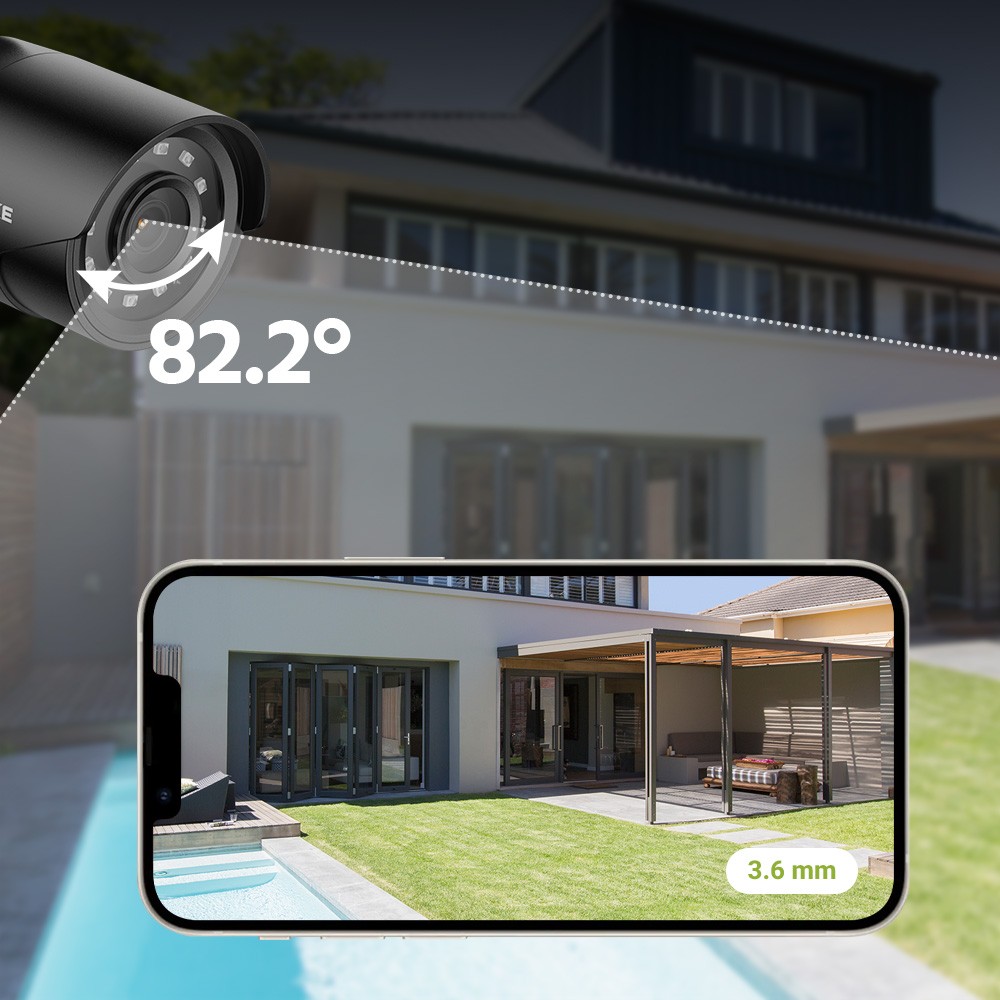 ANNKE 1PC HD 1080P 2MP Outdoor CCTV Camera IR Night Vision for Security System