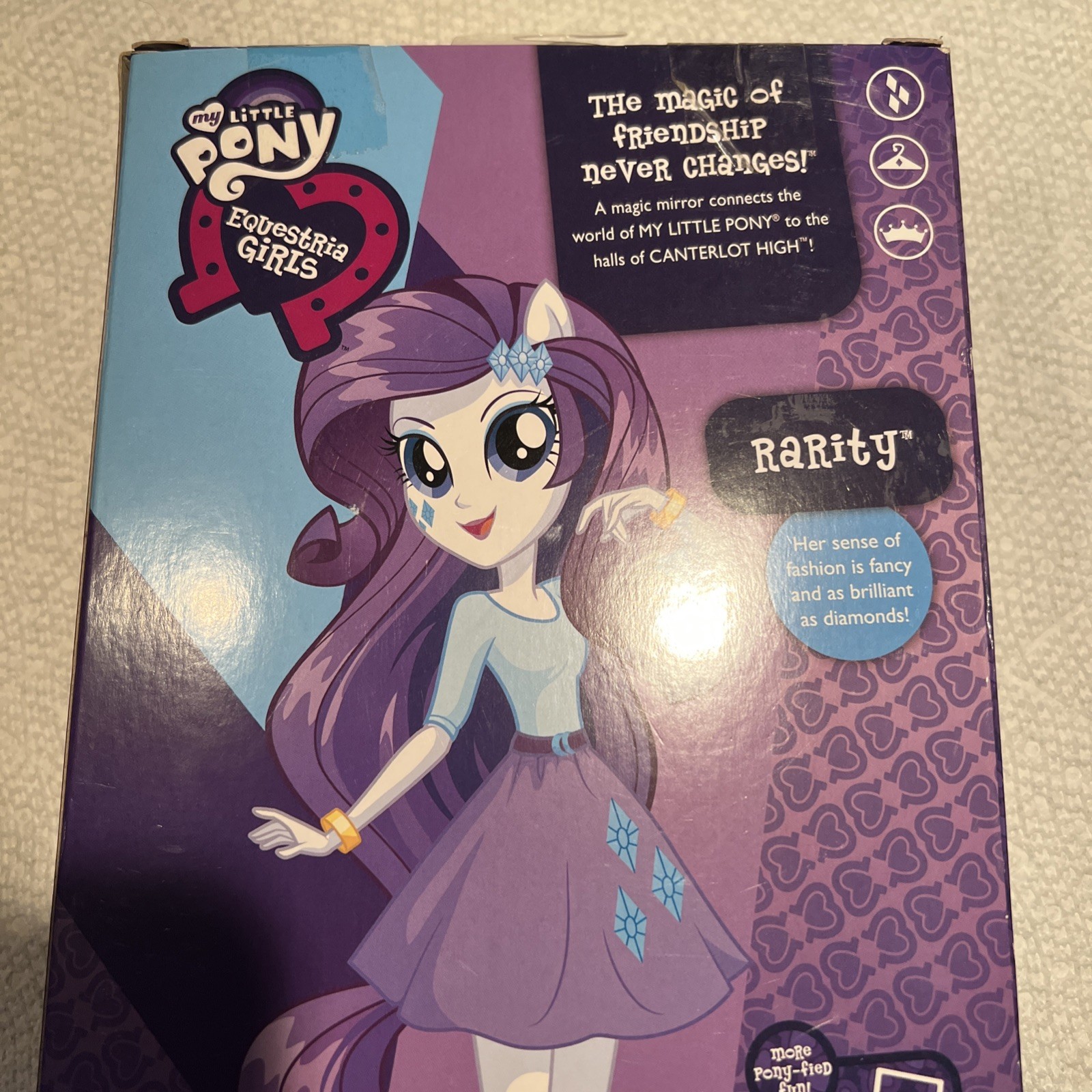 My Little Pony Equestria Girls Rarity Figure Collection Doll New | eBay