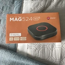 Infomir MAG 524 W3 4K Set Top Box Multimedia Player Internet TV Receiver 2160p