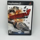Burnout 3: Takedown (Sony PlayStation 2, 2004) W/ Manual Good Condition See Pics