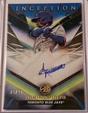 2023 Bowman Inception Adrian Pinto Prospect Autograph /99 Toronto Blue Jays 🔥💎