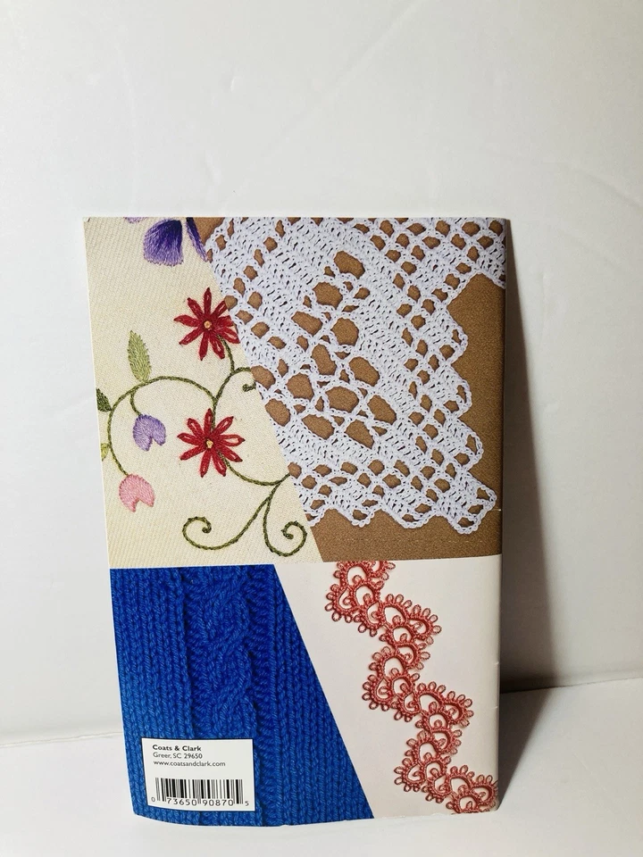 Coats And Clark Learn How To Knit Crochet Tight Embroidery Softback Booklet - Image 2 of 4